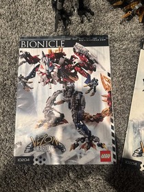 Bionicle Vezon and Kardas 10204 MINT READ