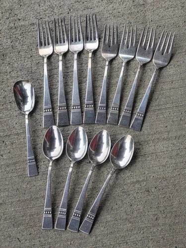 13pcs REED & BARTON DIADEM Sterling Silver Silverware *572+ Grams*