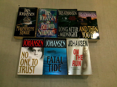 Iris Johansen-Author (A Collection of 8 Standalone Books-Titles Below) Lot 7454