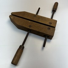 Vintage Jorgensen Wooden Handscrew Clamp 12 W...