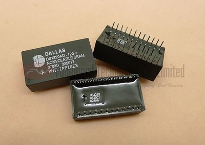 1 Pc.   DS1220AD-120+ DS1220AD 16KBIT NVSRAM 120NS EDIP24