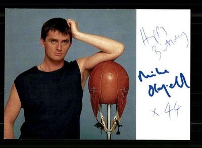 Mike Oldfield Autogrammkarte Druck Signiert  # BC 235365