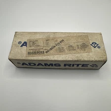 Adams Rite MS1852S-215-628 Deadbolt Latch Commercial Aluminum Faceplate Vintage