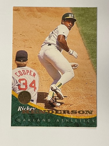 RICKEY HENDERSON Baseball Cards ***You Pick*** HOF Revised 5/16 - Picture 121 of 185