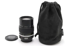 【Near MINT-】Nikon Ais 135mm f2.8 Telephoto lens w case from Japan 912