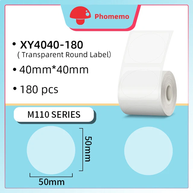 Bluetooth Label Maker M108 for Small Business Shipping Address Stickers
