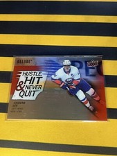 2021-22 Upper Deck Allure - Hustle, Hit & Never Quit #HH-5 Anders Lee