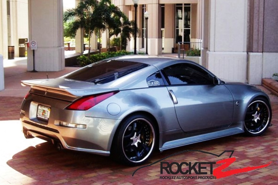 パーツ AEROSPOKE Kuruma Z Zeta Rear Wing Spoiler, Stock OEM Replica - Nissan 300ZX