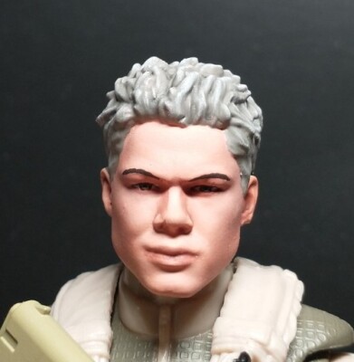 HEAD ONLY Valaverse 1:12 Custom Painted head Gijoe Marvel Legends Head ...