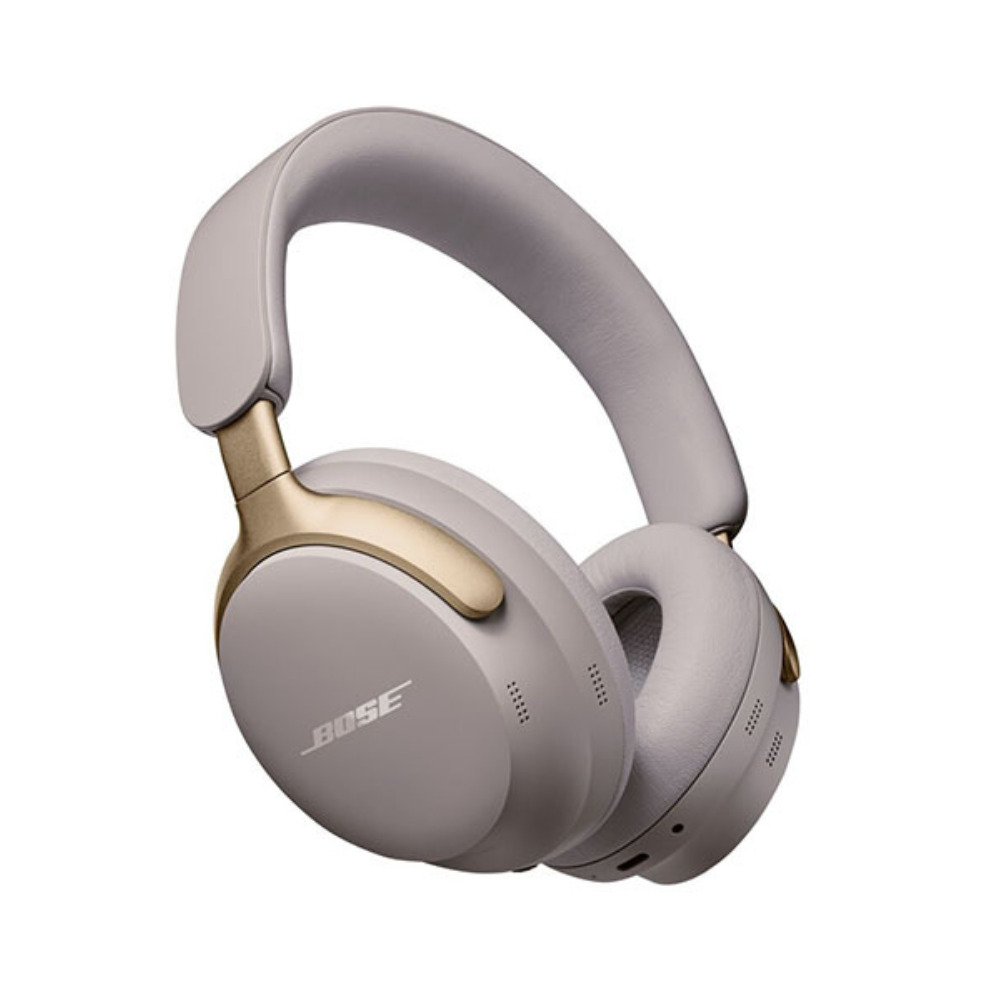 BOSE QuietComfort Ultra Noise Canceling Headphones Spatial Audio Sandstone