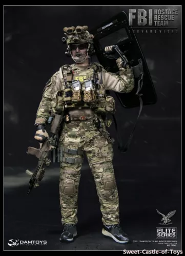 Figura 1/6 DamToys US FBI HRT Agente Equipo de Rescate de Rehenes Servarevitas 78042 DAM - Imagen 2 de 12