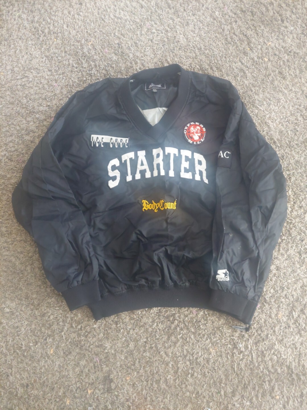 Authentic 90's Bomber Starter Pullover - image 1