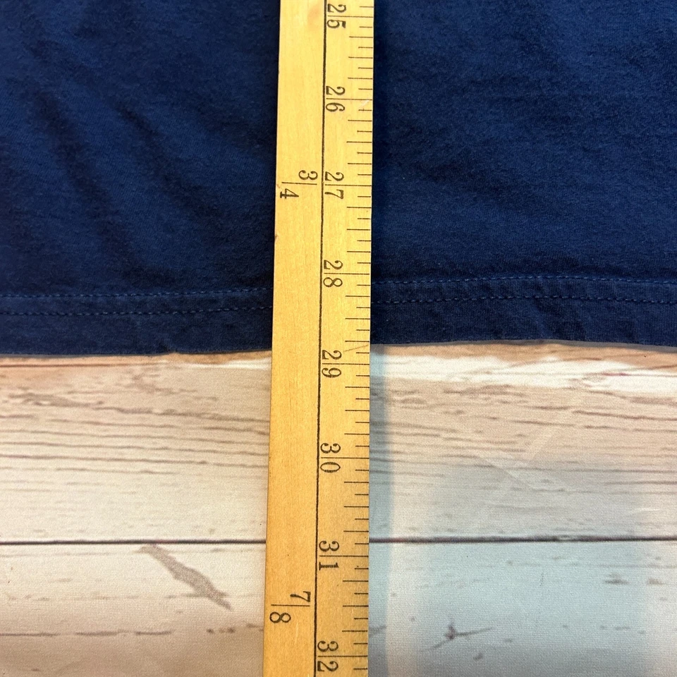 Adidas Utah Jazz Short Sleeve T Shirt Blue Cotton NBA Men's Size XL - Image 4 of 4