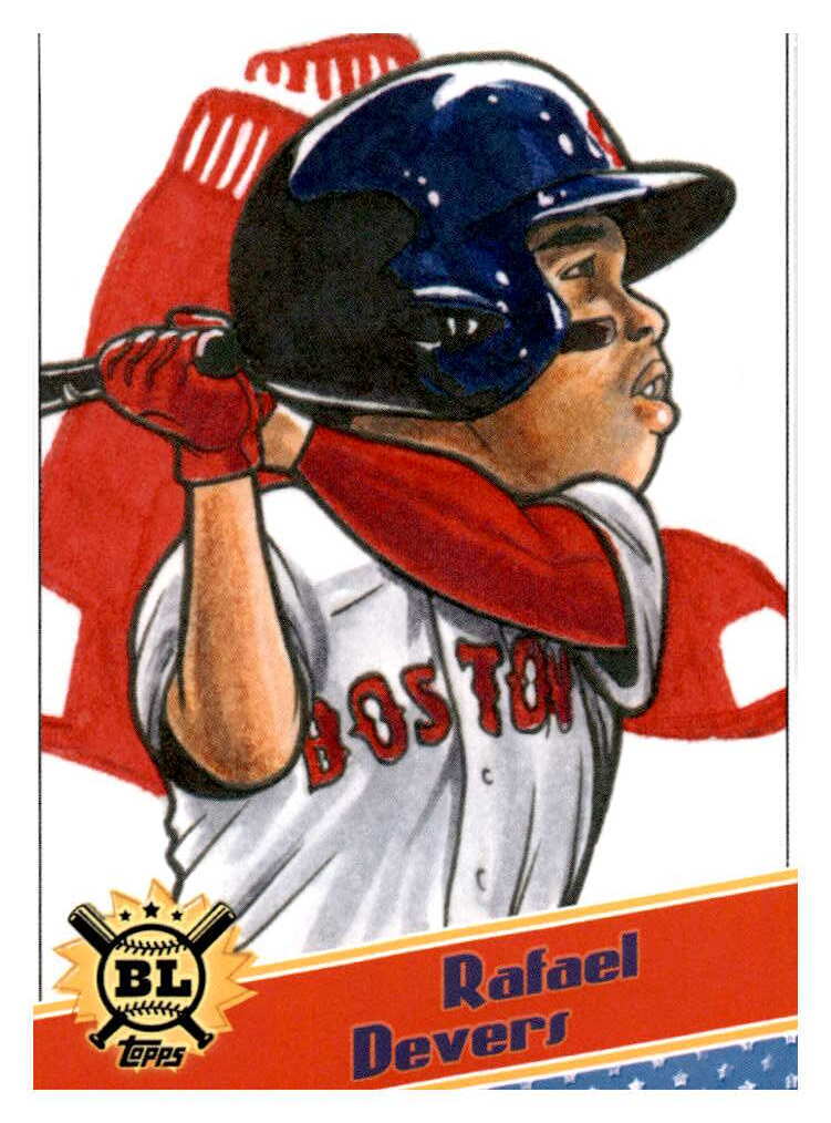2020 Topps Big League Star Caricature Reproductions Rafael