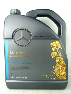 Mercedes Benz MB 229.5 5W-40 Motoröl 5W40 Genuine Engine Oil 5Liter Original