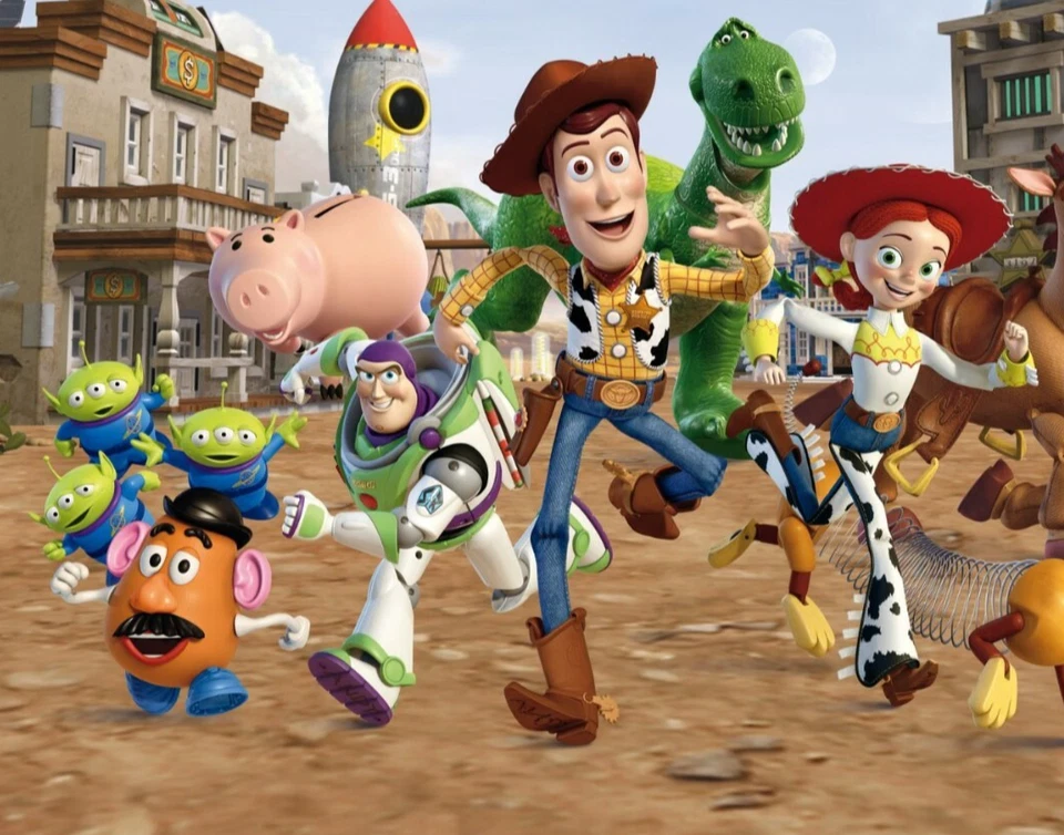 Papel Pintado Disney Toy Story 360x270cm Mural No Tejido + Adhesivo Gratis Foto 2 de 4