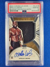 2022 Chronicles Crown Royale Silhouettes #SL-ACR Apollo Crews /99 Auto PSA 10