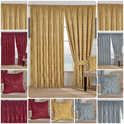 Neu modernes Design beste Qualität Jacquard fertig hergestellt LAS VEGAS voll gefütterter Vorhang