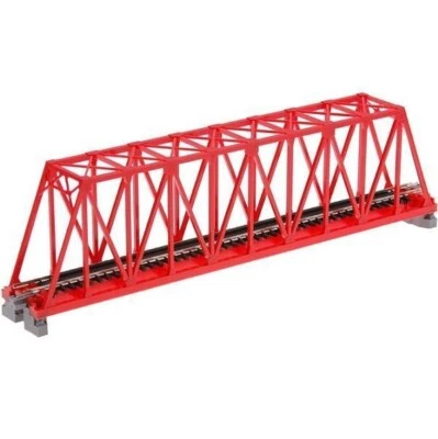 KATO 20-430 Pont Ferroviaire mm.248 Rouge X Viaducs Avec Rail Échelle-N 1/160 - Photo 1/2