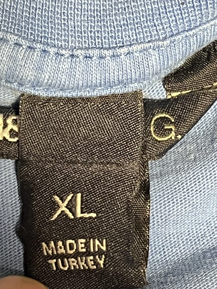 CAMISA MADONNA CONFESSIONS TOUR EQUIPO LOCAL 2006 XL Azul De Colección Rara Foto 3 de 4