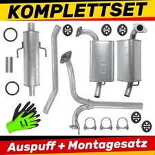 Auspuff Schalldämpferset für Mazda 6 1 GG GY Fließheck, Limousine, Kombi 2.0|2.3