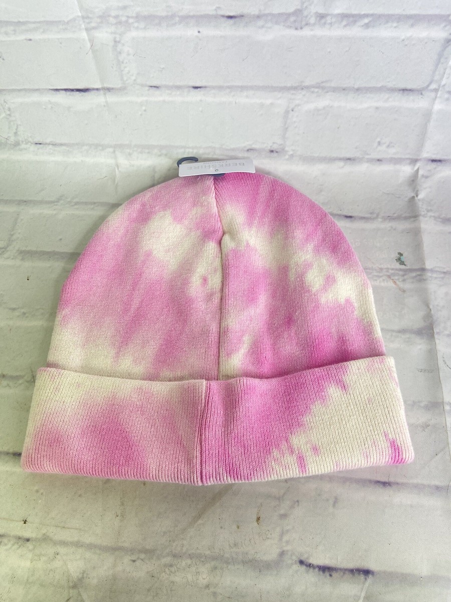 The Rolling Stones Rock Band Music Pink Tie Dye Knit Beanie  display picture 2