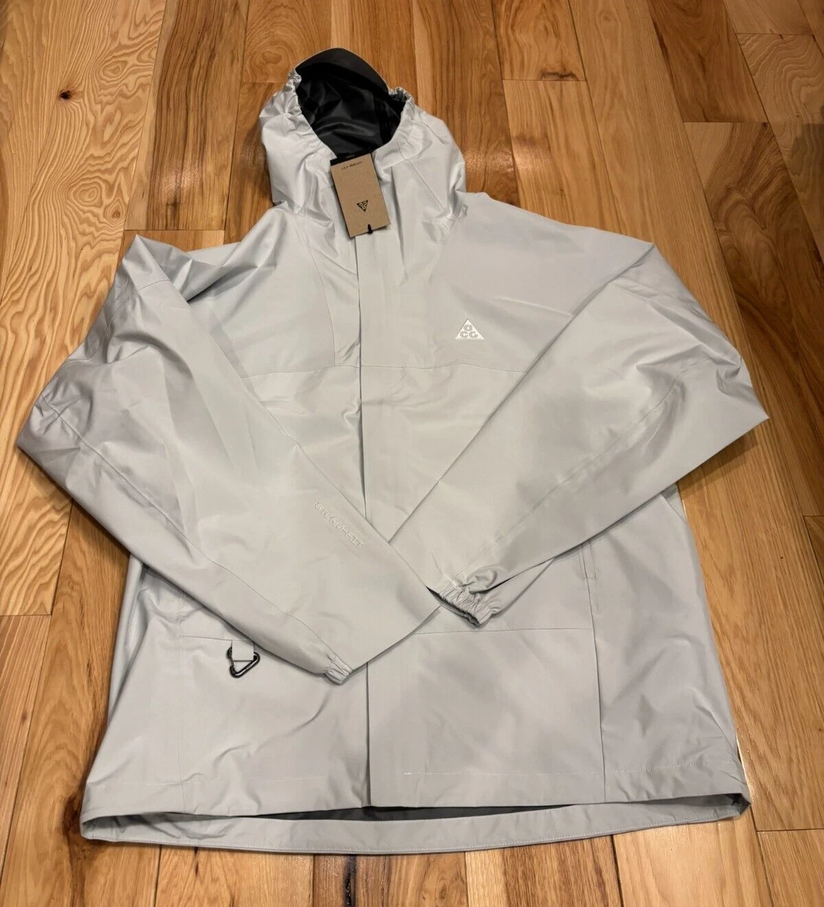 Nike ACG Storm-FIT Cascade Rains Full-Zip Jacket Photon Dust DV9415 025 SMALL