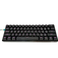 Redragon Black Light Up Pink USB C Gaming Keyboard Model K630