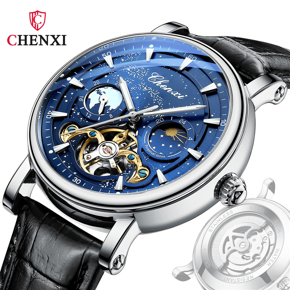 CHENXI Men Watch Automatic Mechanical Military Wristwatch