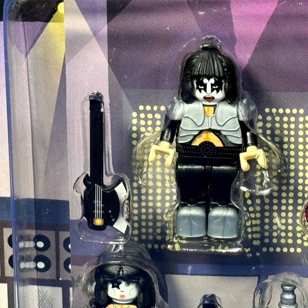 K'NEX KISS Mini-Figures DEMON Starchild SPACEMAN Catman GENE K'NEX KISS Mini-Figures DEMON Starchild SPACEMAN Catman GENE