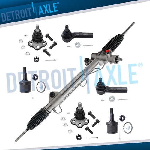 8pc 4WD Front Ball Joints Tie Rod Suspension Kit for Dodge Durango