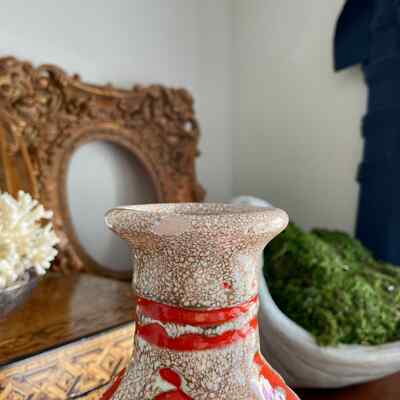 Vintage Mid Century Zsuri Szam Fat Lava Vase Iparmuve Szeti Vintage Mid Century Zsuri Szam Fat Lava Vase Iparmuve Szeti