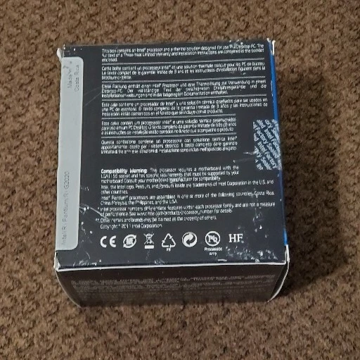 Intel Pentium G2020 2.9GHz Dual-Core (CM8063701444700) Processor. New Sealed  - Image 3 of 4