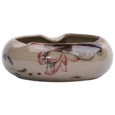 Chinese Ceramic Ashtray for Living Odern and Simple Cigar Ashtray Decoration