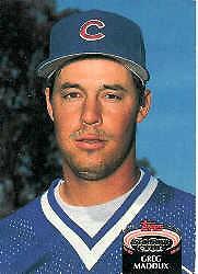 1992 Topps Stadium Club East Coast National #665 Greg Maddux Chicago Cubs NM-MT
