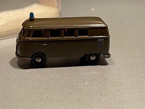 Volkswagen VW T1 Bus Feldjäger BW Militär Transporter Kleinbus H0 1:87 Brekina - Bild 4 von 12