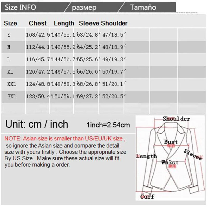 Men Mid-length Blazer Suit Swallow-tailed Coat Jacket Performance Punk Jacket