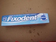 Fixodent Complete Denture Adhesive Cream Unflavored 2.4 OZ