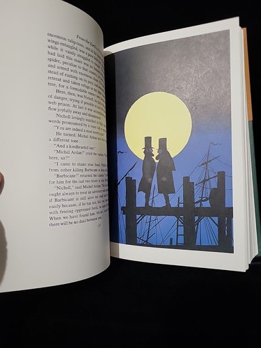 Around the Moon From the Earth to the Moon. Jules Vern 1970 Illustrated Heritage - Picture 7 of 8