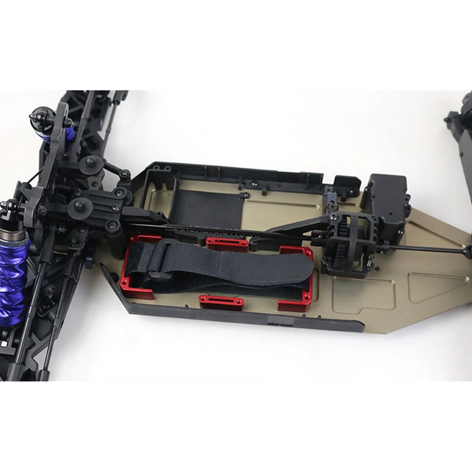 Aluminum Alloy Battery Mount Holder For TEKNO EB48 2.0 / ET48 2.0 RC Car Parts - Image 2 of 4