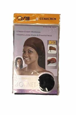 Satin Braid Bonnet By Qfitt Collection Item #178