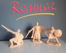 Prince Valiant, medieval knights, 60s Reamsa series, toy soldiers reissue.
