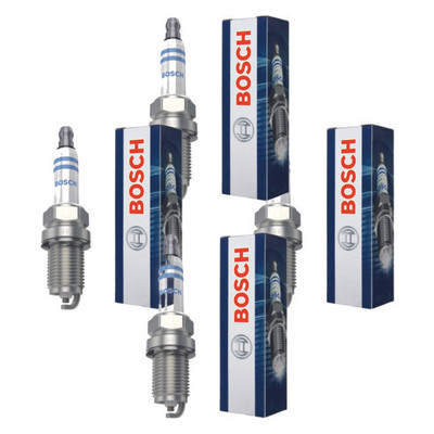 4x Zündkerze BOSCH 0 242 235 797 für Fiat Audi VW Seat Skoda Panda Uno Tempra