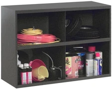 Bin Unit, 4 Bins, 33-3/4 x 12 x 23-7/8 In.