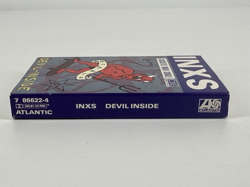 INXS- Devil Inside (Cassette Tape Maxi Single) 1987 Atlantic Records Funk Mint - Picture 4 of 9