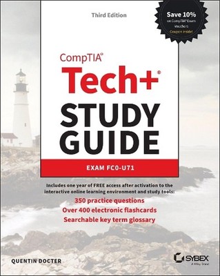 CompTIA Tech+ Study Guide: Exam FC0-U71 by Quentin Docter Paperback Book