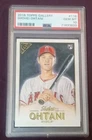 SHOHEI OHTANI 2018 GALLERY RC ROOKIE CARD #116 PSA 10 GEM MINT L.A. Dodgers
