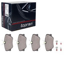 TOPRAN BREMSBELÄGE SATZ VORNE passend für MERCEDES 124 190 E-KLASSE | 400 422