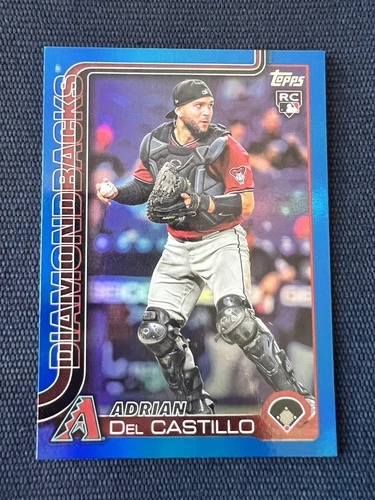 2025 Topps Series 1 - Adrian Del Castillo #226 Blue Rainbow /150 (RC)