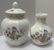Royal Doulton Camilla Bone China Floral Jar and Vase